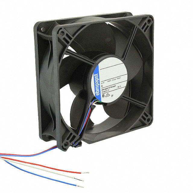 【4418/2HHP】FAN AXIAL 119X38MM 48VDC WIRE